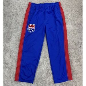 Vtg Kansas City Omaha Kings Warmup Pants Mens 3XL Reebok HWC Drawstring ABA NOS*